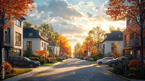 modern day neighborhood