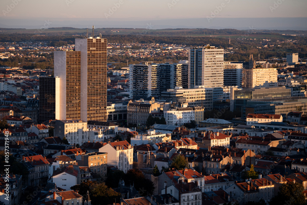Fototapeta premium Nancy Centre ville