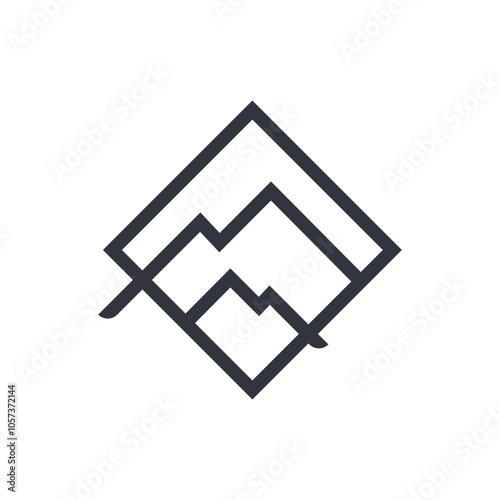 Mountain Logo Template Icon