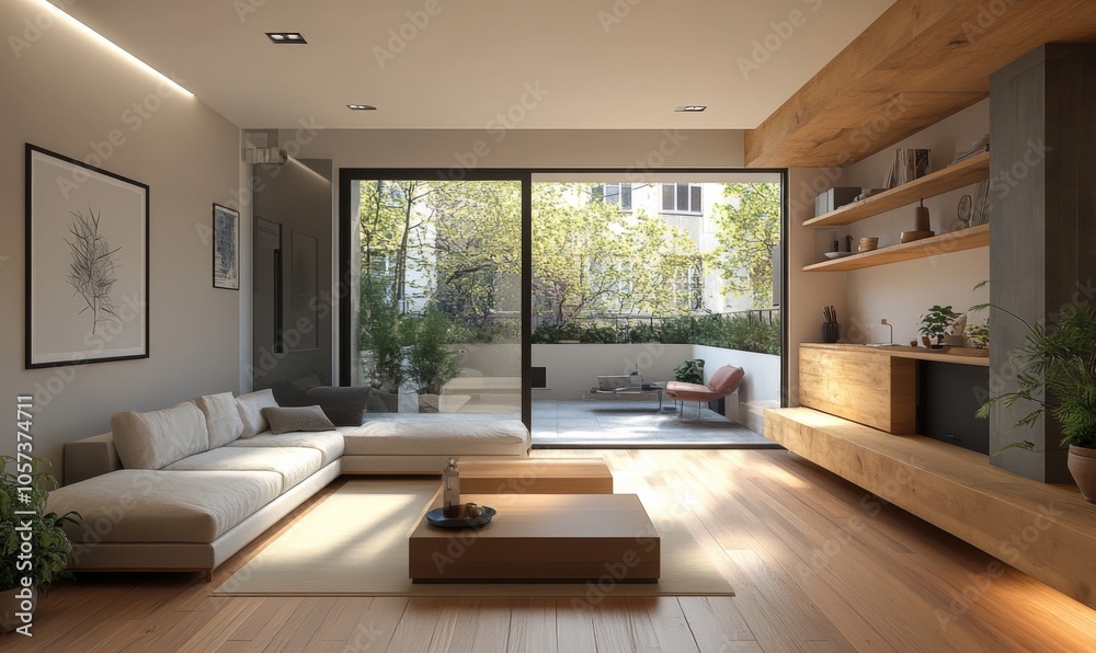 Concept of home refurbishment, showing the transformation and renovation process of a residential space Concept of home refurbishment, showing the transformation and renovation process of a residential space