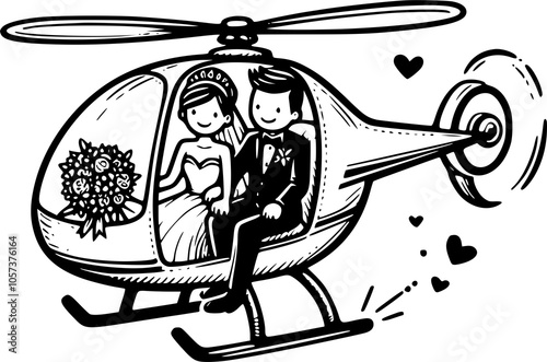 Unforgettable Wedding Helicopter Experiences: Romantic Flights, Scenic Views, and Unique Aerial Photos