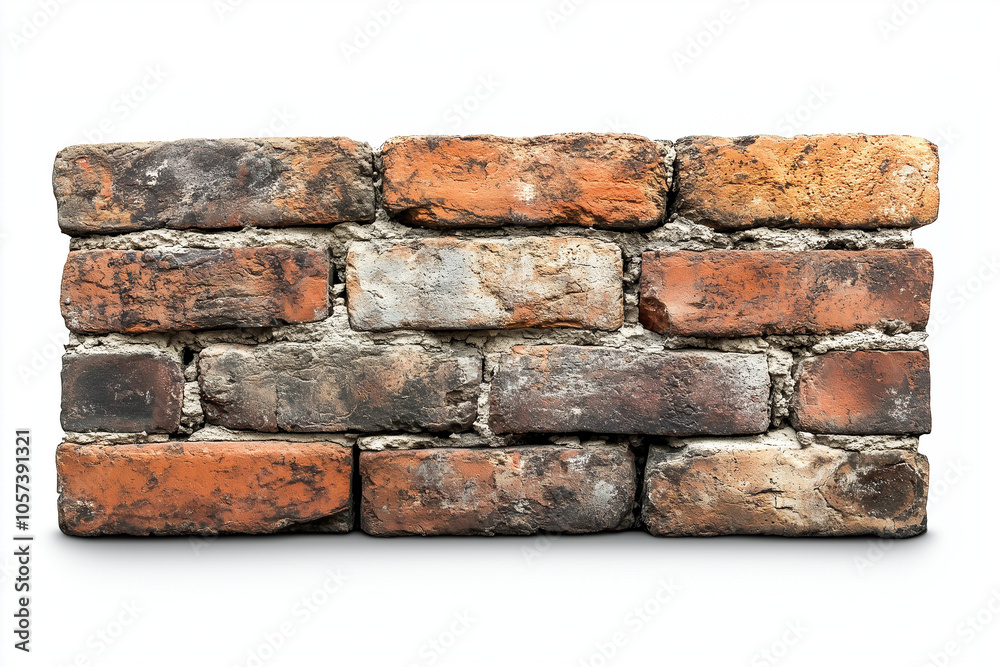 Bricks isolated on white background. Bricks isolated on white background.