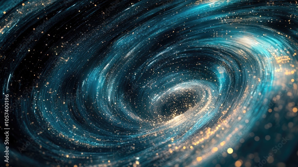Abstract background of a data cyclone, creating a cosmic data stream effect with elements of digital rain and technological rain, resembling matrix rain and a digital blizzard, with ample copy space. Abstract background of a data cyclone, creating a cosmic data stream effect with elements of digital rain and technological rain, resembling matrix rain and a digital blizzard, with ample copy space.
