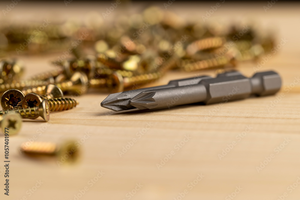 yellow metal self-tapping screws for fixing wooden boards and other wood products yellow metal self-tapping screws for fixing wooden boards and other wood products