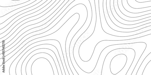 White wave paper curved reliefs abstract background. Abstract topographic contours map background. luxury topographic wavy pattern and geographic grid map design . Abstract lines background.