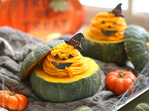 カボチャモンブランでハッピーハロウィン