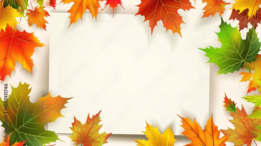 Autumn and White Paper Background - a charming and seasonal visual. The combination of autumn elements on a white paper background creates a warm and nostalgic scene. It showcases the beauty of autumn Autumn and White Paper Background - a charming and seasonal visual. The combination of autumn elements on a white paper background creates a warm and nostalgic scene. It showcases the beauty of autumn