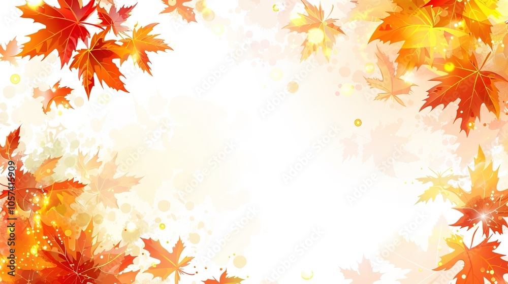 Autumn and White Paper Background - a charming and seasonal visual. The combination of autumn elements on a white paper background creates a warm and nostalgic scene. It showcases the beauty of autumn Autumn and White Paper Background - a charming and seasonal visual. The combination of autumn elements on a white paper background creates a warm and nostalgic scene. It showcases the beauty of autumn