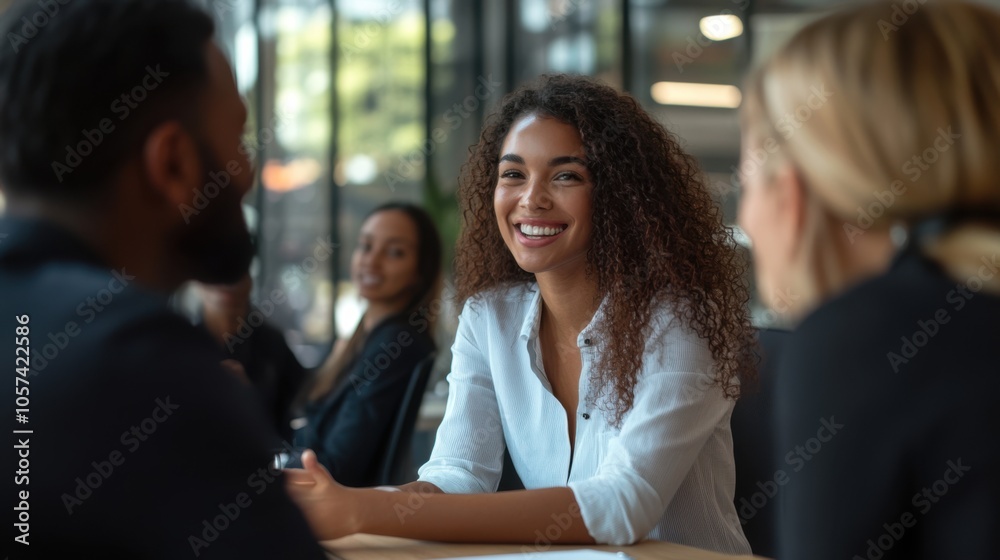 HR team conducting interviews with potential candidates HR team conducting interviews with potential candidates