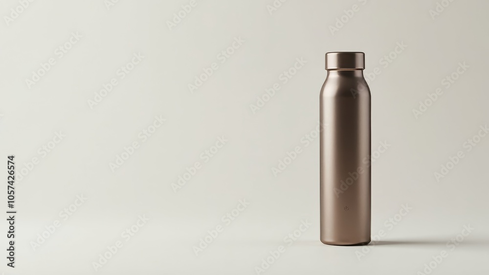 Sophisticated Reusable Metallic Bottle for Eco-Conscious Living Sophisticated Reusable Metallic Bottle for Eco-Conscious Living