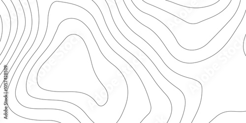 White wave paper curved reliefs abstract background. Abstract topographic contours map background. luxury topographic wavy pattern and geographic grid map design . Abstract lines background.