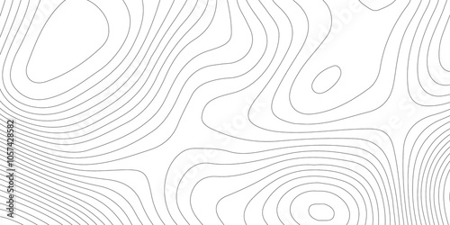 White wave paper curved reliefs abstract background. Abstract topographic contours map background. luxury topographic wavy pattern and geographic grid map design . Abstract lines background.