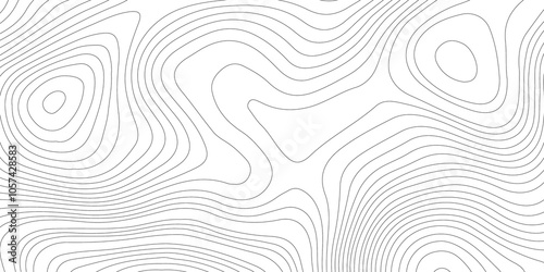 White wave paper curved reliefs abstract background. Abstract topographic contours map background. luxury topographic wavy pattern and geographic grid map design . Abstract lines background.