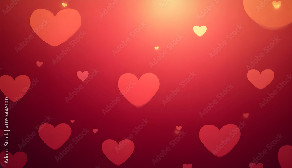 red hearts background red hearts background
