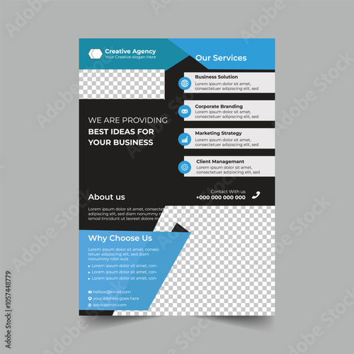 Create Corporate Busainess Flyer Design