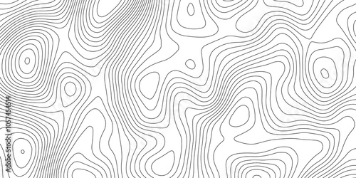 White wave paper curved reliefs abstract background. Abstract topographic contours map background. luxury topographic wavy pattern and geographic grid map design . Abstract lines background.