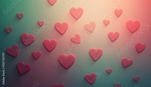 hearts background