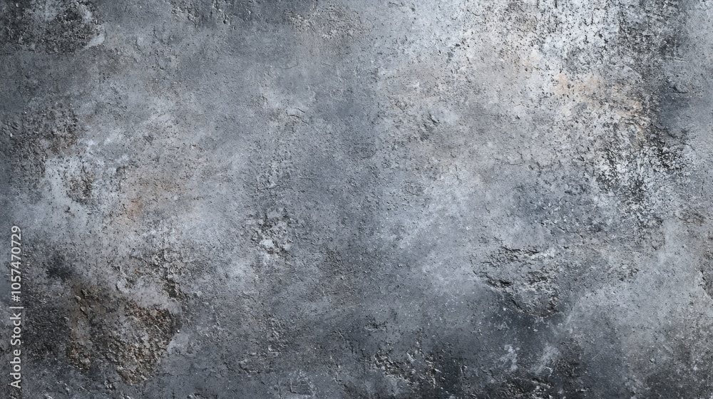 Fototapeta premium Gray concrete stone texture background in a horizontal layout providing ample space for text or design elements