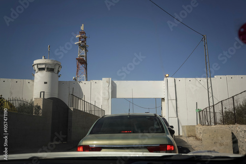 Palestine, West Bank, Bethlehem, border to Israel