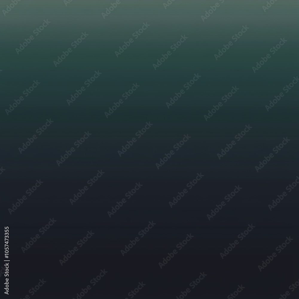Fototapeta premium Abstract gradient background with dark green and black colors.