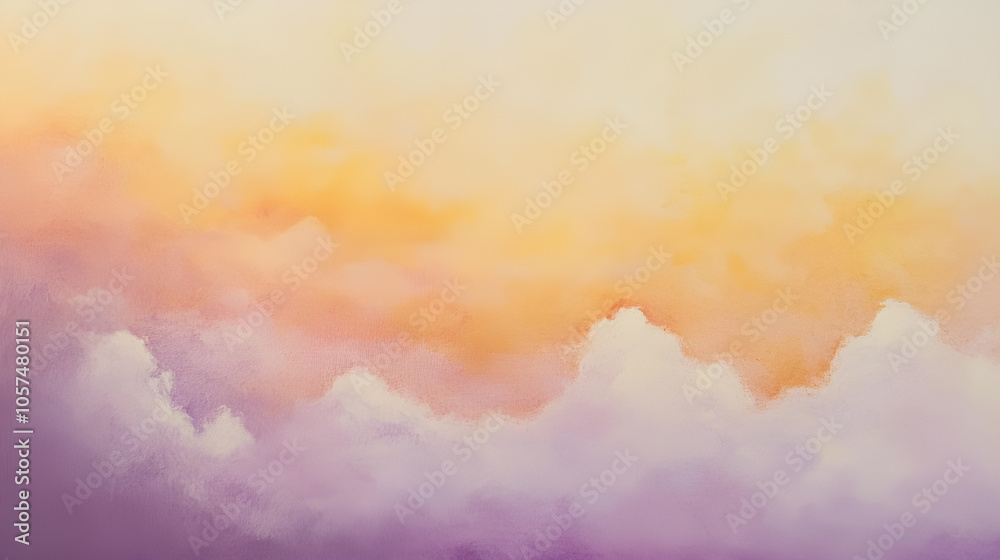 Golden Glow of Twilight Pastels Background Golden Glow of Twilight Pastels Background