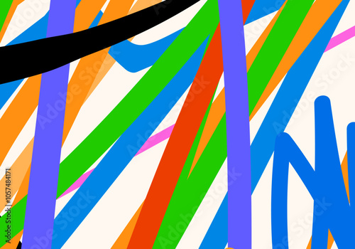 background, vector abstract spontaneous doodles, expression spontaneous art.