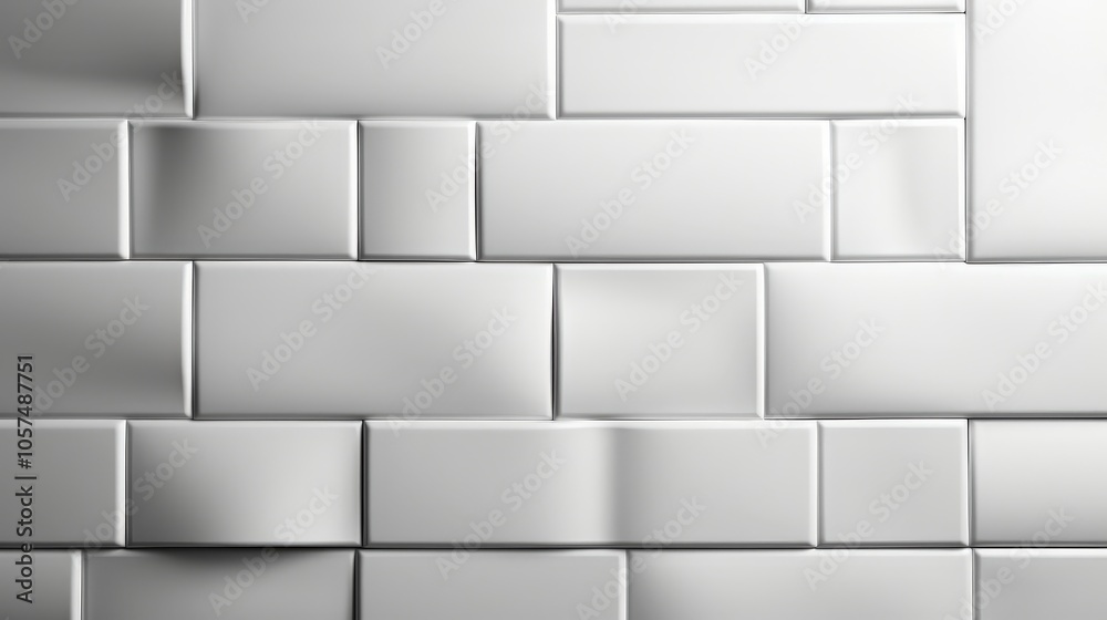 Abstract white tile background with a slight distortion effect. The surface creates a unique and modern design element. Abstract white tile background with a slight distortion effect. The surface creates a unique and modern design element.