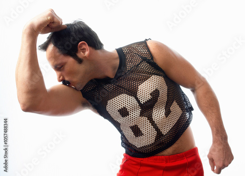 Man Kissing Bicep