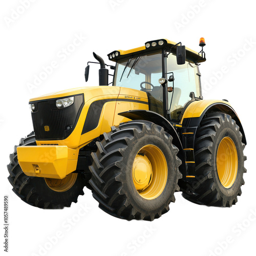 Specialty Tractor - Designed for specific agricultural tasks or environments. isolated on transparency background photo