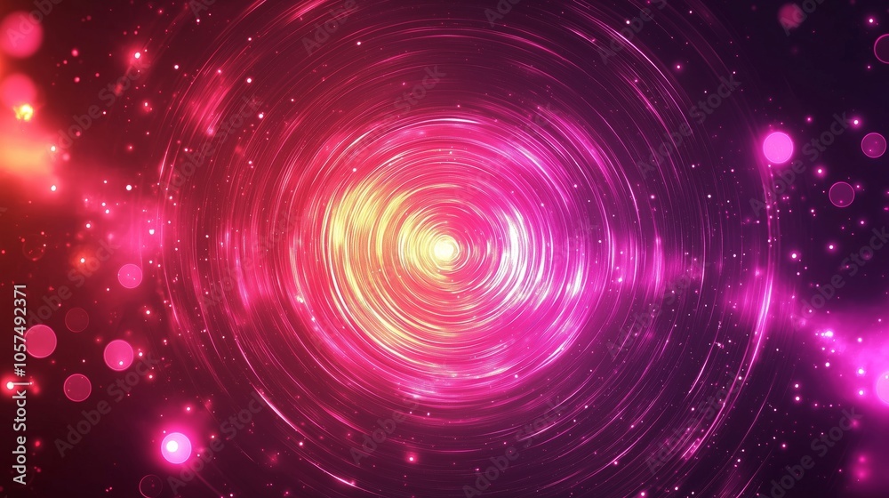 A Vibrant Display of Energy and Color in Abstract Form A Vibrant Display of Energy and Color in Abstract Form