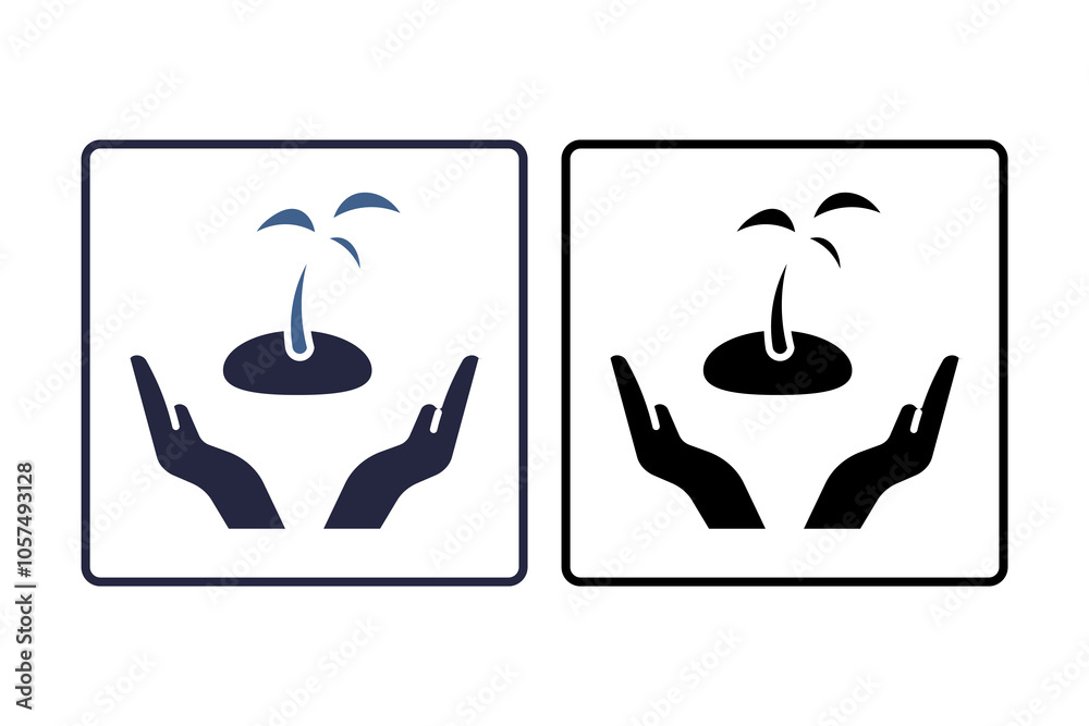 Plant icon. Related to biologic. suitable for web site, app, user interfaces. solid icon style Plant icon. Related to biologic. suitable for web site, app, user interfaces. solid icon style