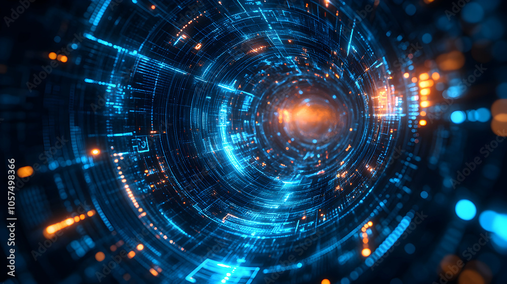 abstract background with circles abstract background with circles