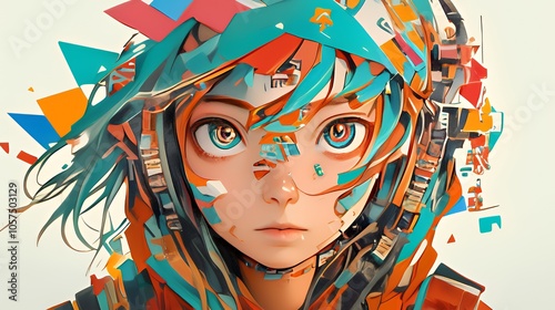 アニメスタイル 　japanese anime style