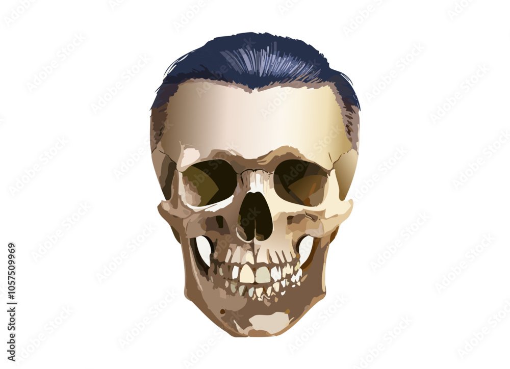 Obraz premium tete de mort 4