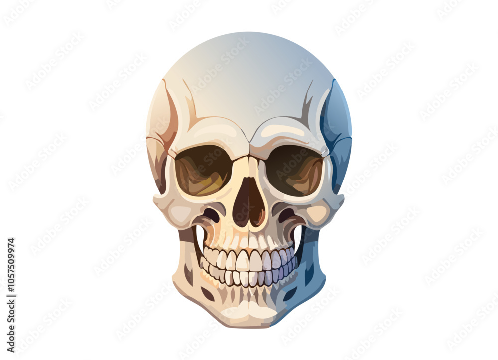 Fototapeta premium tete de mort 5