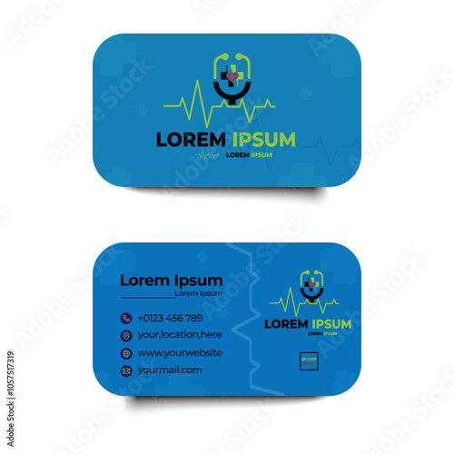 Clean and Professional Doctor business card 