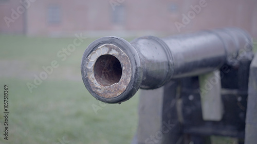 old cannon in the fortress