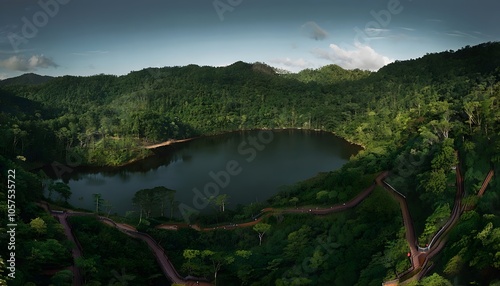 The Tranquil Scene of MacRitchie Reservoir
 photo