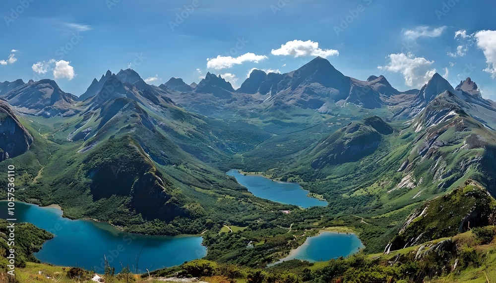The Serene Beauty of the Picos de Europa Mountains The Serene Beauty of the Picos de Europa Mountains
