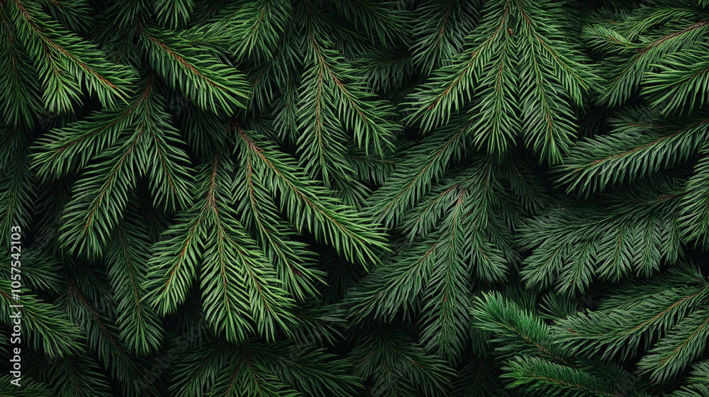 Close-up of lush green fir tree branches with intricate needle patterns and dense foliage, creating a natural, textured background. Close-up of lush green fir tree branches with intricate needle patterns and dense foliage, creating a natural, textured background.