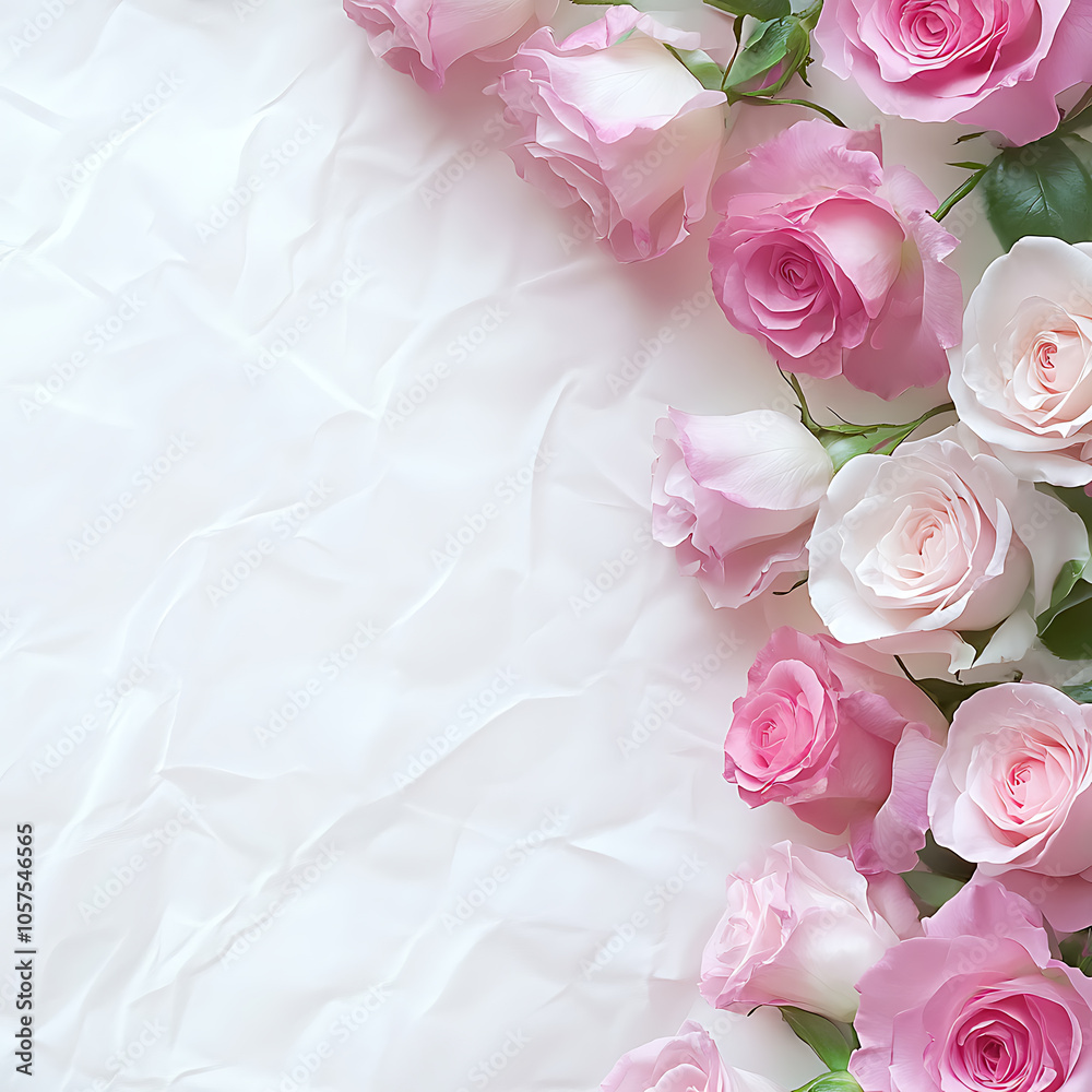 Fresh roses border Fresh roses border