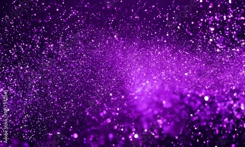 Purple Glitter Abstract: An ethereal and magical abstract background bursting with vibrant purple glitter. The image radiates with a captivating energy and a touch of mystery.