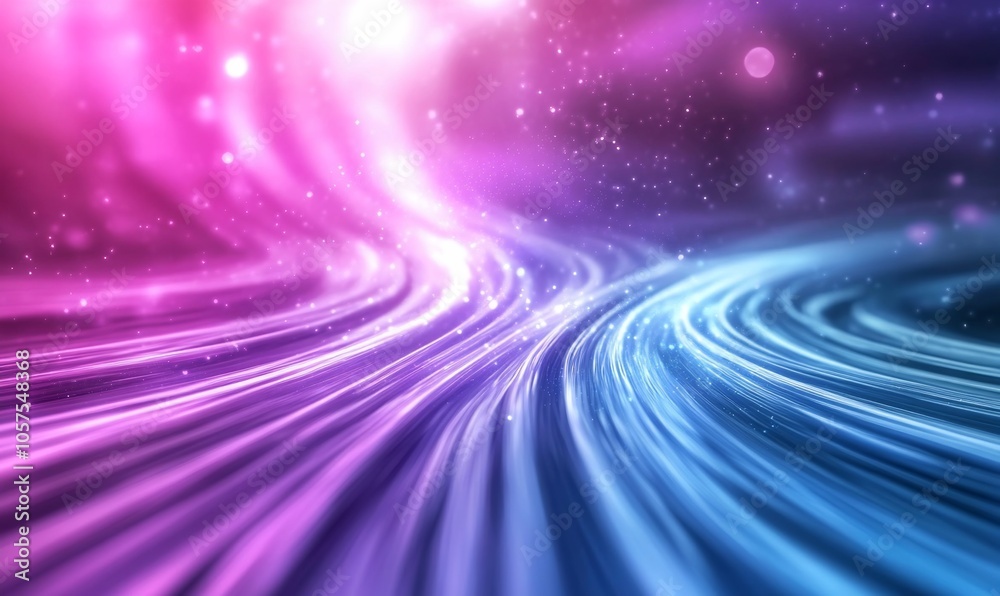 A vibrant abstract wave of colors blending in a cosmic atmosphere. A vibrant abstract wave of colors blending in a cosmic atmosphere.
