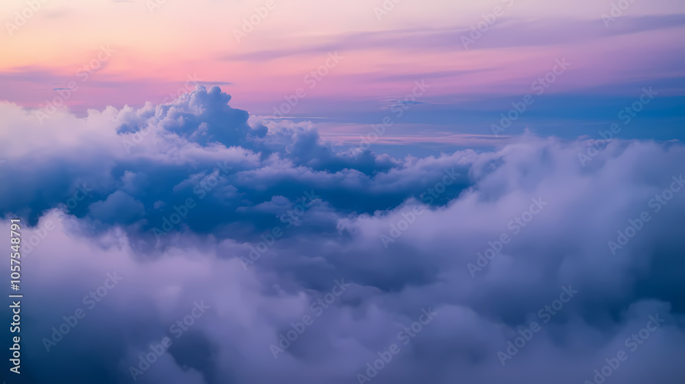 Dreamy cloud-like gradients in soft blues and purples Dreamy cloud-like gradients in soft blues and purples