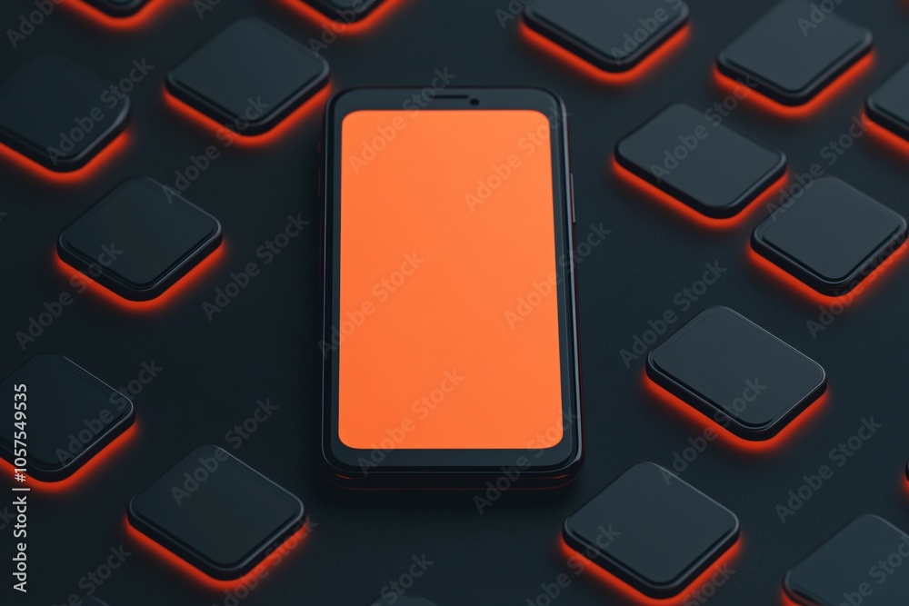A smartphone with multiple glowing privacy settings floating around it, symbolizing the layers of protection available for mobile data.. A smartphone with multiple glowing privacy settings floating around it, symbolizing the layers of protection available for mobile data..