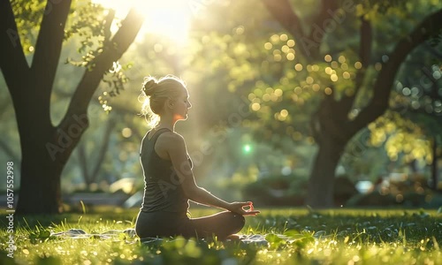 Peaceful Sunset Yoga Session 