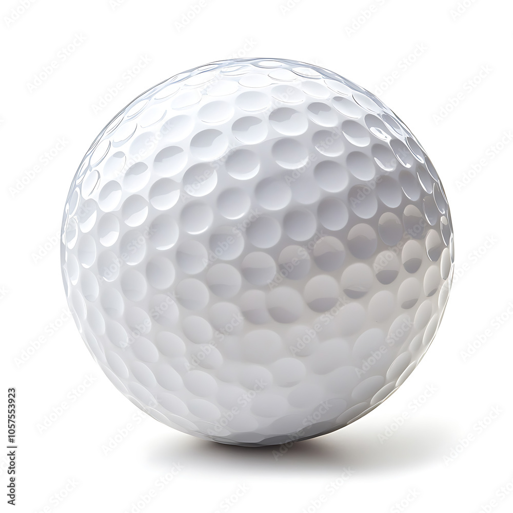 Golf ball isolated on white background Golf ball isolated on white background