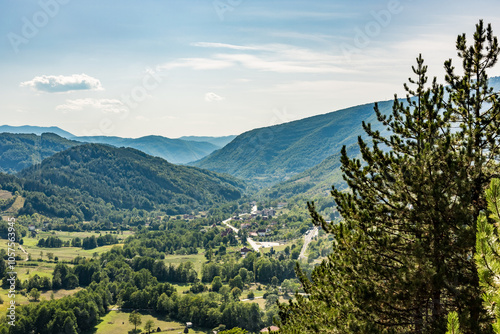 Traveling in Western Serbia, impressions, perspectives and views from the Balkans, Europe photo