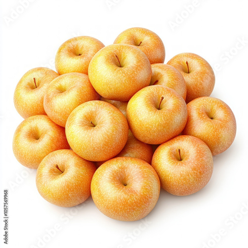 Apples Pile Isolated