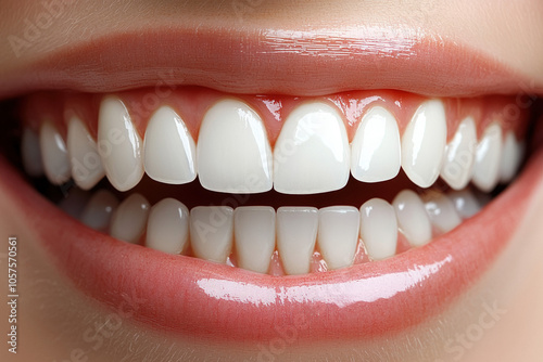 Big Smile On White Background